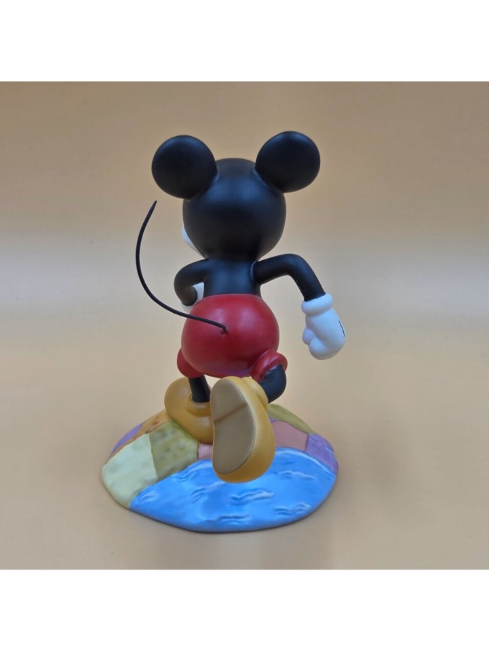 WDCC Millennium Mickey On Top of the World Thru Mirror Figurine Cloisonné Pin - Picture 4 of 13